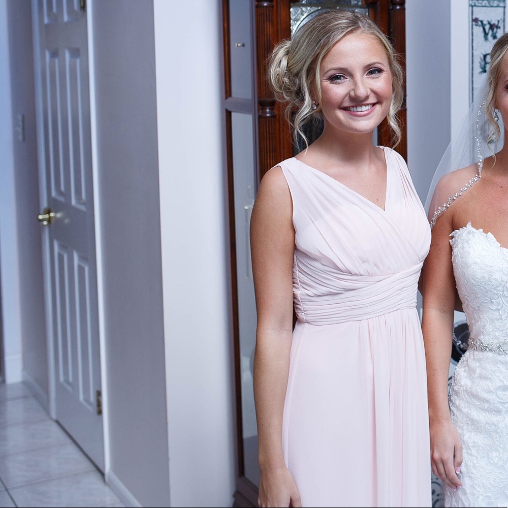 Bridesmaid Dress Petal Pink Bill Levkoff